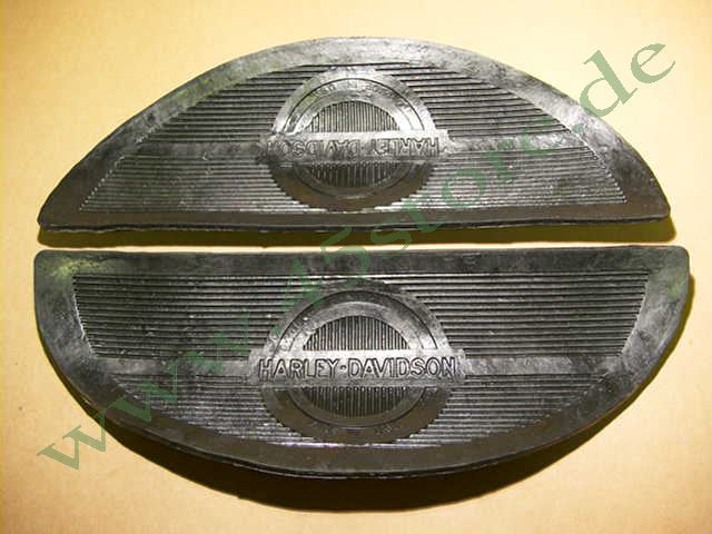 2940-40 // Trittbrettgummi- Set (2), ab 1940, Schwarz