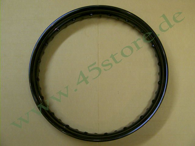3941-30 // Felge, 18", Vorderrad, Schwarz