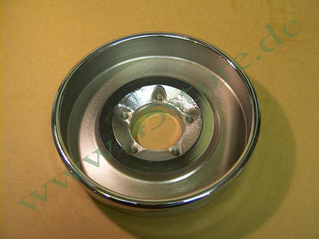 4098-36C // Bremstrommel, vorne, WLC/B-T, Chrom