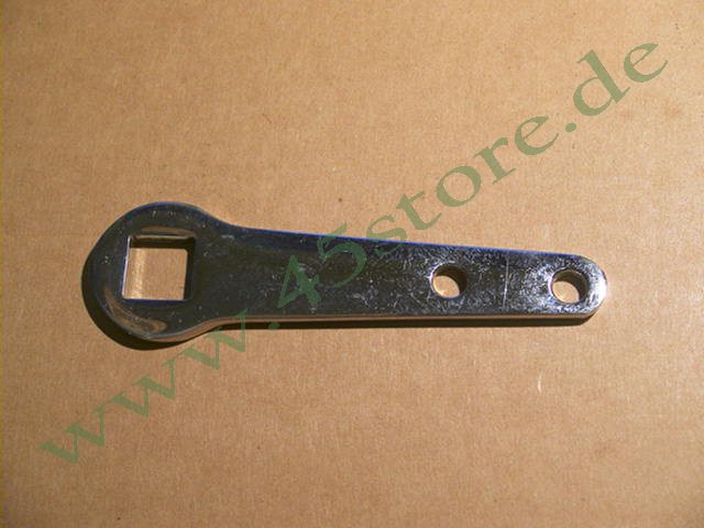 4123-36C // Ausrückhebel, vorne, WLC/B-T, Chrom