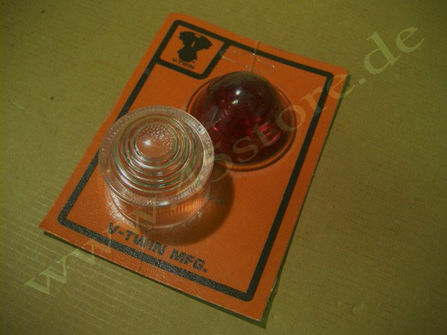 5054-20 // Glas-Set, Rücklicht, 1920-38', Rot/Weiß