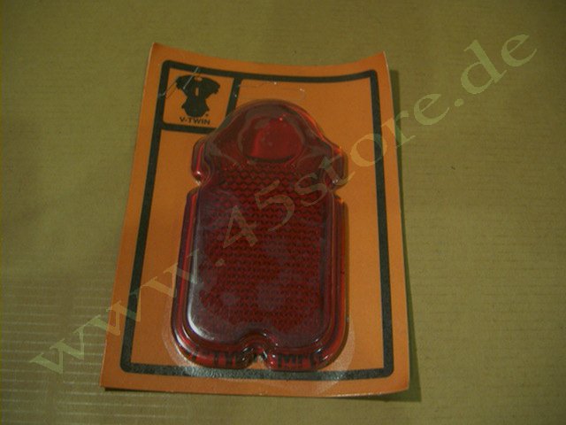5059-47 // Glas, Rücklicht, "TOMBSTONE", Rot