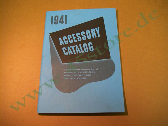B11 // Zubehör-Katalog, 1941
