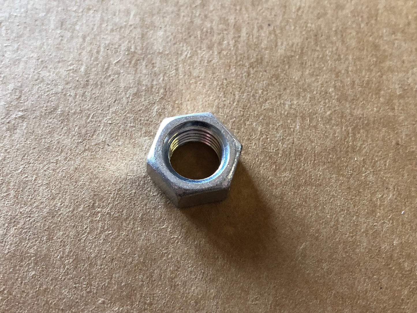 0129 // Mutter, 3/8"-24 UNF x 1/4" x 9/16", cadmiert