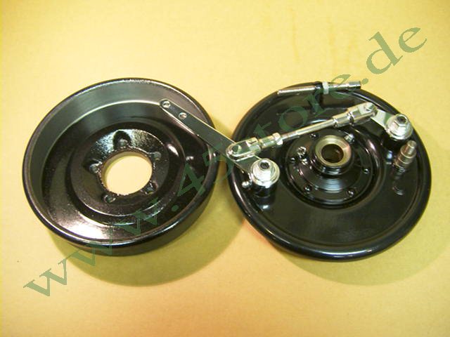 WL24-5 // Duplex-Bremse, WLC/B-T, Komplett, Schwarz/Chrom