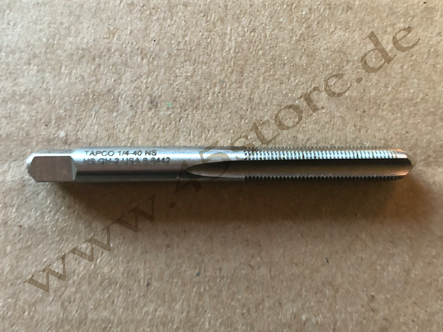 WL43-6 // Tap, 1/4" x 40, (Carburetor Needles)