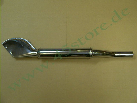 1035-32C // Schalldämpfer, Fishtail, Chrom