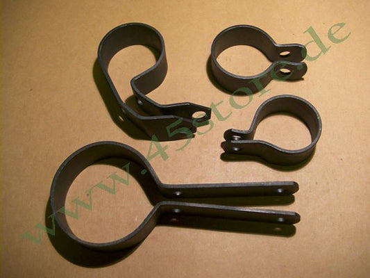 1064-32A // Auspuffhalteschellen-Set, schwarz