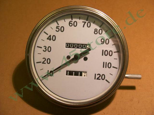 11126-38 // Tacho, Weiß, MPH, 1936-40', Replika