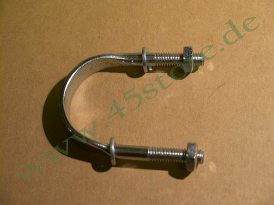 1723-30C // U-Schelle + Muttern, Ständerarm, Chrom