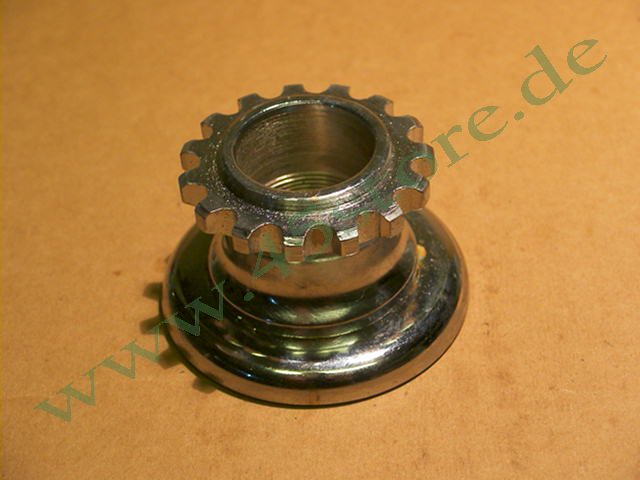 2753-36C // Einstellschraube, Lenkkopflager, Big-Twin, Chrom