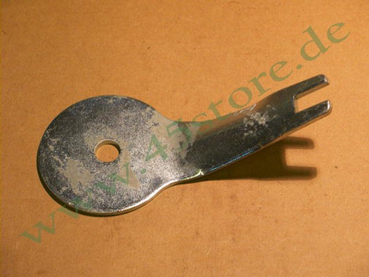 2792-41 // Haltescheibe, Lenkungsdämpfer, Big-Twin, 1941-45', Chrom