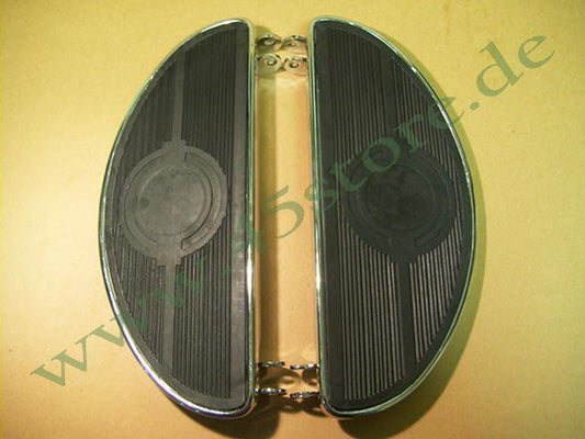 2938-40C // Trittbretter-Set, ab 1940, Chrom