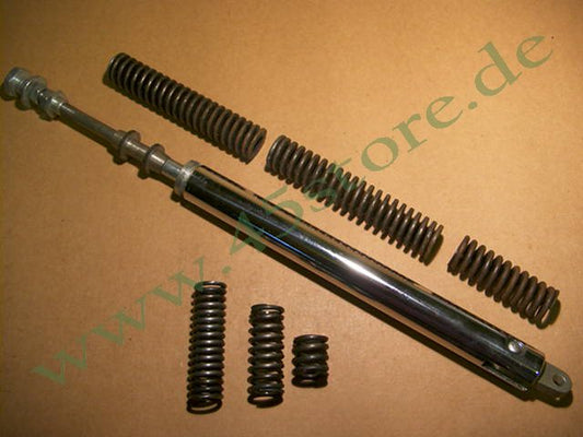 3122-41MC // Sattelpfosten, Komplett, Chrom