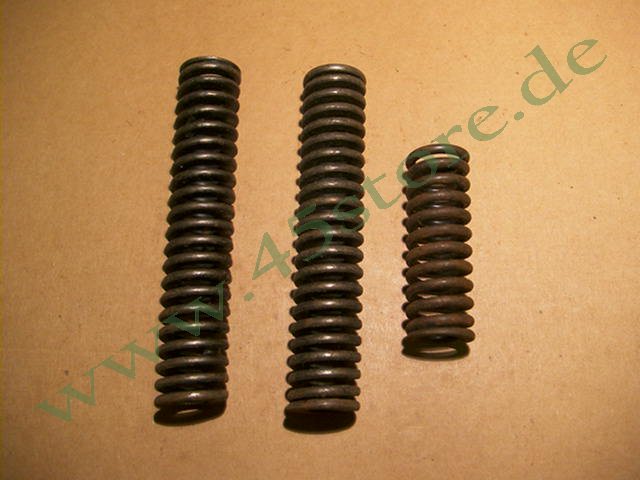 3128-29N // Sattelfedern-Set (3), unten, NOS