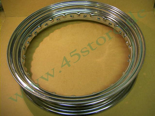 3940-40AC // Felge, 16", Vorderrad, Chrom