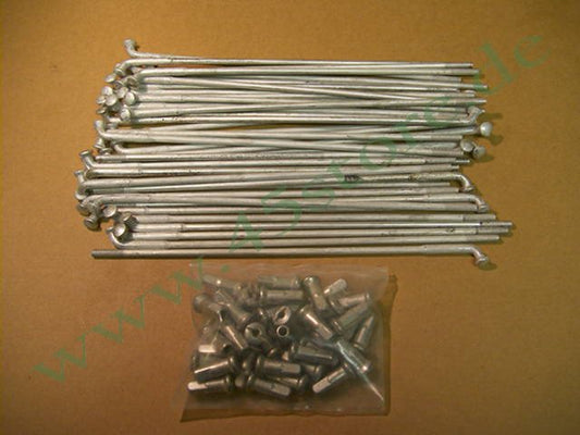 3943-36Cad // Speichenset, Interchangeable, 18", cadmiert