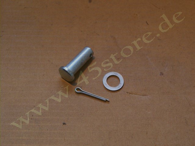 4069-26cad // Sicherungsstift + Splint, Bremszugaufnahme, cadmiert