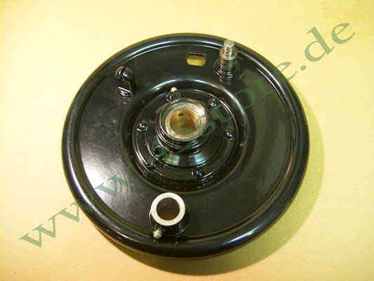 4108-41A // Bremsankerplatte, vorne, WLC/B-T, Schwarz