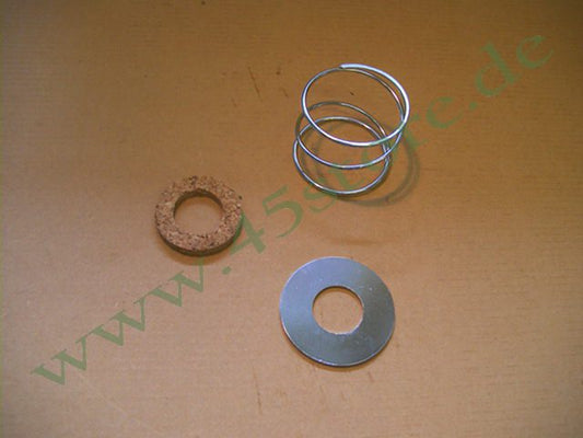 4109-36 // Feder + Scheibe + Dichtung-Set, Bremse, vorne, WLC/B-T, Chrom