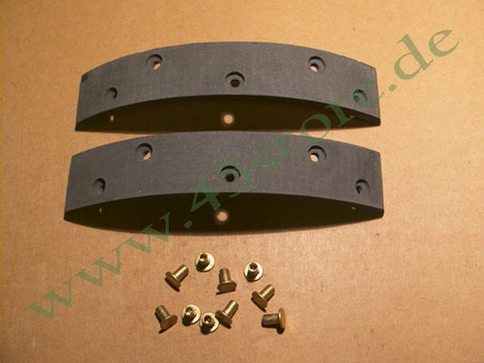 4114-39 // Bremsbeläge-Set, vorne, WLC/B-T + Niete