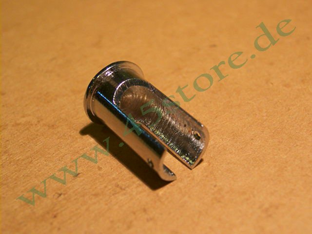 4152-41C // Zugaufnahme, Bremshebel, Chrom