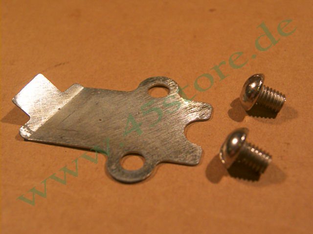 4519-39A // Seitenplatte, Tachocover, cadmiert