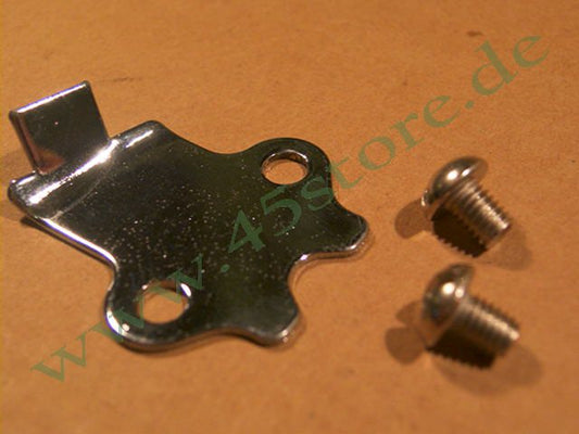 4519-39AC // Seitenplatte, Tachocover, Chrom