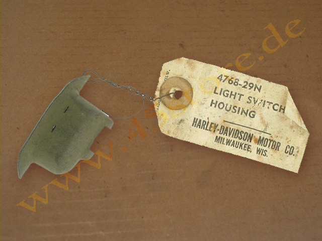 4768-29N // Gehäuse, Lichtschalter, ARMY, Grün, NOS