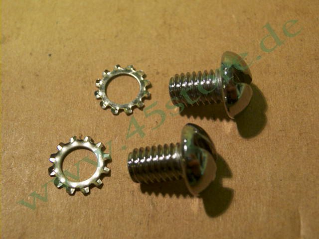 4787-26C // Befestigungsschrauben-Set, Regler, Chrom