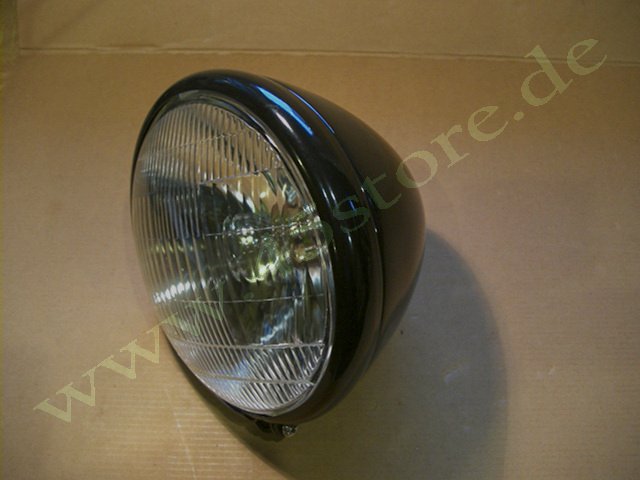 4901-35 // Scheinwerfer, 6V, Schwarz