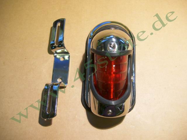 5051-39C // Rücklicht, "BEEHIVE", 1939'-46', Chrom