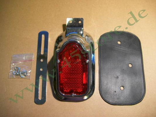 5051-47C // Rücklicht, "TOMBSTONE", ab 47', Chrom