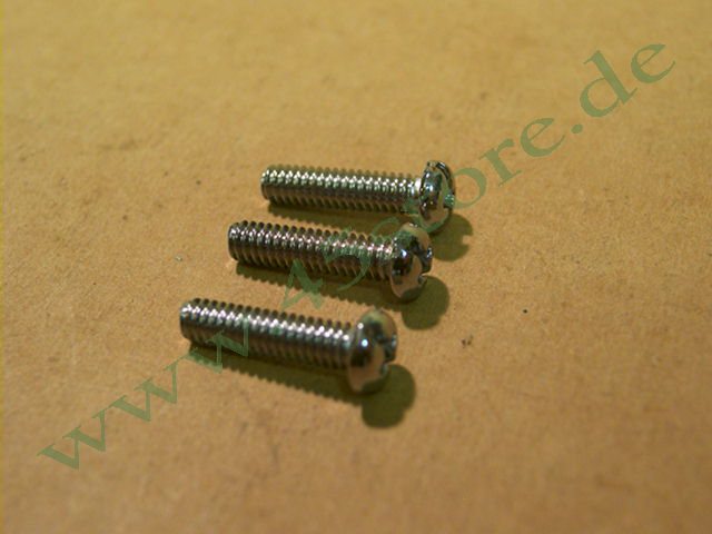 5055-47 // Schrauben-Set, Chromring, "TOMBSTONE"