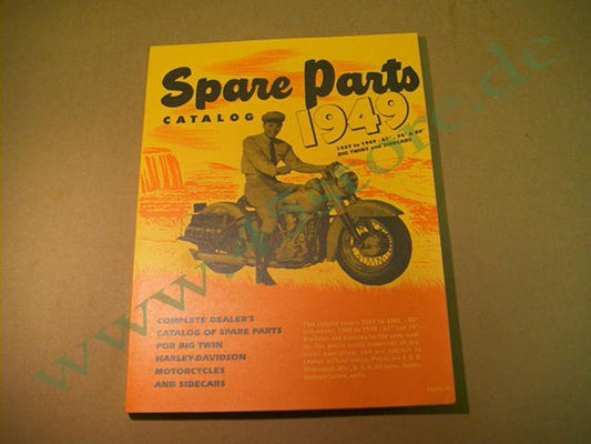 B9 // Ersatzteilbuch, Big-Twin, 1936-49'