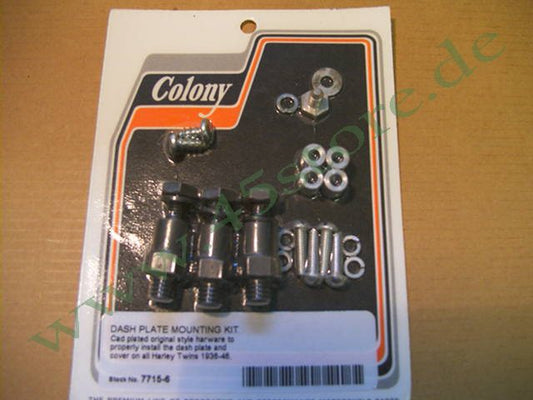 C7715-16 // Montagekit, Tachogrundplatte 1938-46'