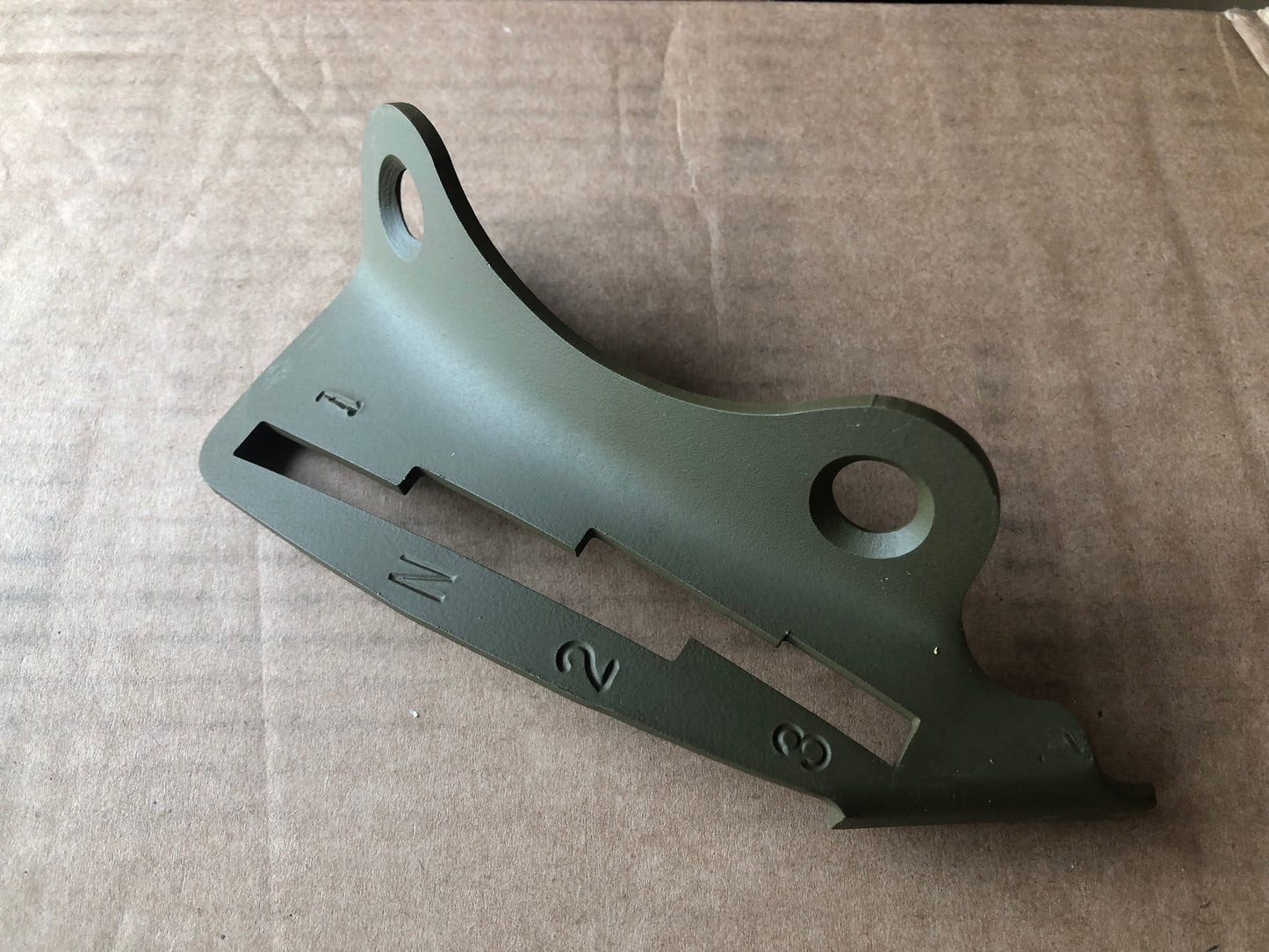 2208-40N // Schaltkulisse, 3-Gang, Grün