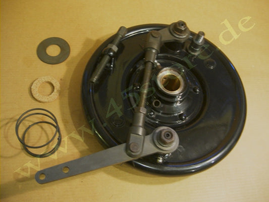 WL24-17 // Duplex-Bremse, WLC/B-T, ohne Trommel, Schwarz/parkerisiert