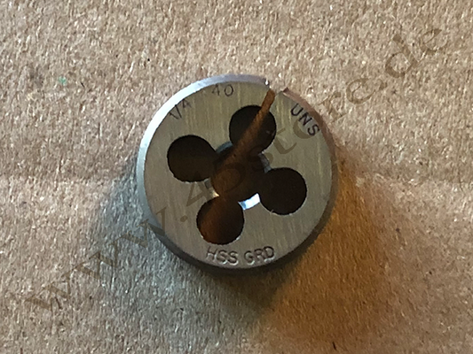 WL43-22 // Schneideisen, 1/4" x 40, (Vergaser Nadeln)