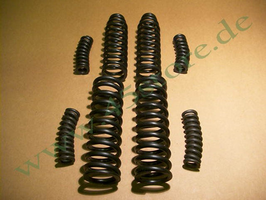 WL9-1 // Gabelfedern-Set (8), W-Modelle, Schwarz